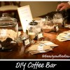 DIY coffee bar