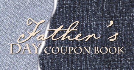 FathersDayCouponBook cover Free Fathers Day Coupon Book