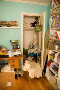 messy closets
