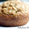Banana Oatmeal Muffin Recipe at beautyandbedlam.com Banana Oatmeal Muffin Recipe at beautyandbedlam.com