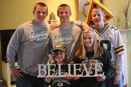 Packer family Have I Told You I am a Cheesehead?