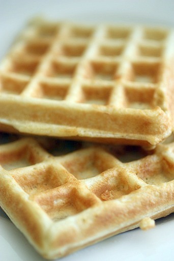 Waffle recipes for two