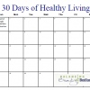 fitness calendar