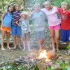 camping in the woods with cousins camping in the woods with cousins