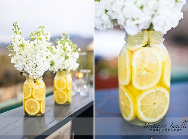 decorating with lemons Easy, Elegant Party Decor Ideas