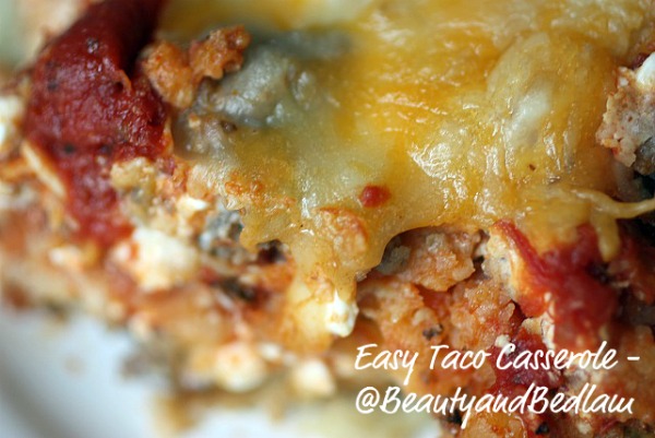 easy taco casserole Taco Casserole Recipe (Our Kids Favorite Family Casserole)