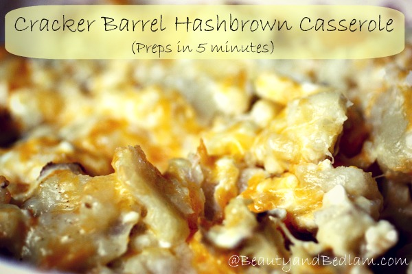 Cracker Barrel hashbrown casserole recipe What are Your Comfort Foods? (Impromptu Tasty Tuesday Poll)