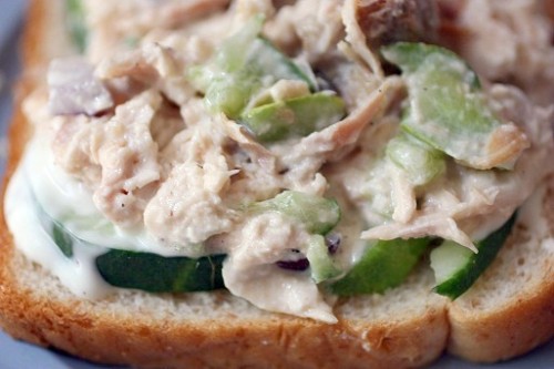 chicken salad with cucumbers 500x333 Guess My Ten Minute Dinners?