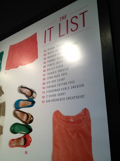 it list Summer Fashions It List & Whats on Your Dream Shopping Splurge?