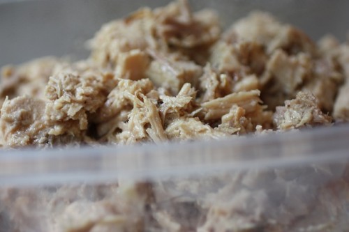 shredded chicken 500x333 How to Shred Chicken in Seconds (Jens Best Kitchen Tips)