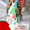 Easy Paper Christmas Tree Craft @beautyandbedlam.com