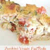 Zucchini Vegetable Egg Bake @beautyandbedlam