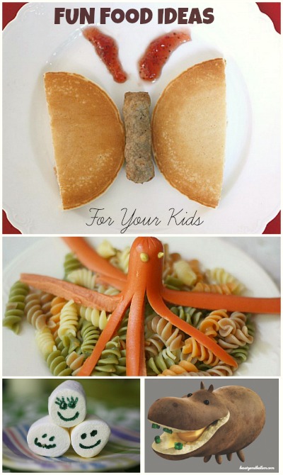 Fun Food Ideas for your Kids Fun Family Food Ideas: Make some Foodimals