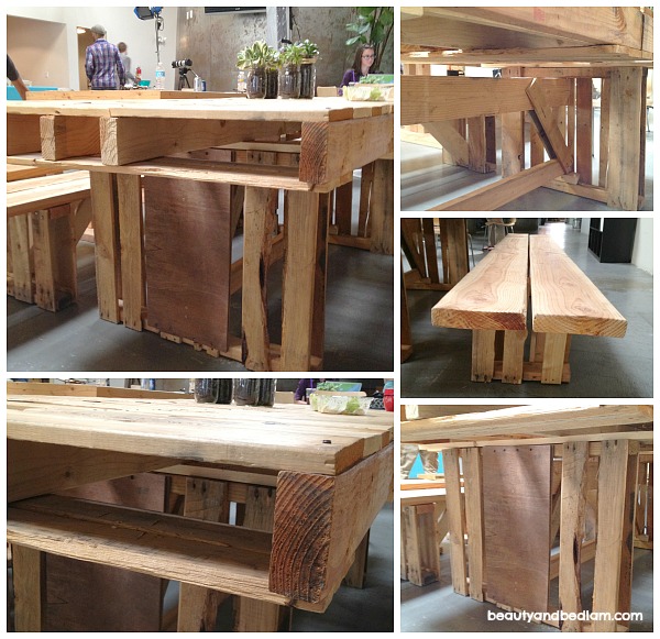 Wood Pallet Table Ideas for Business1 Inspiring DIY Wood Pallet Projects