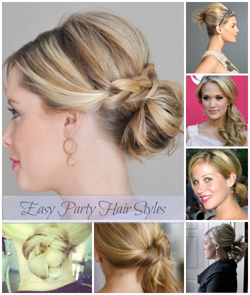 These 10 Easy Party Hair Styles are perfect for those rushed days