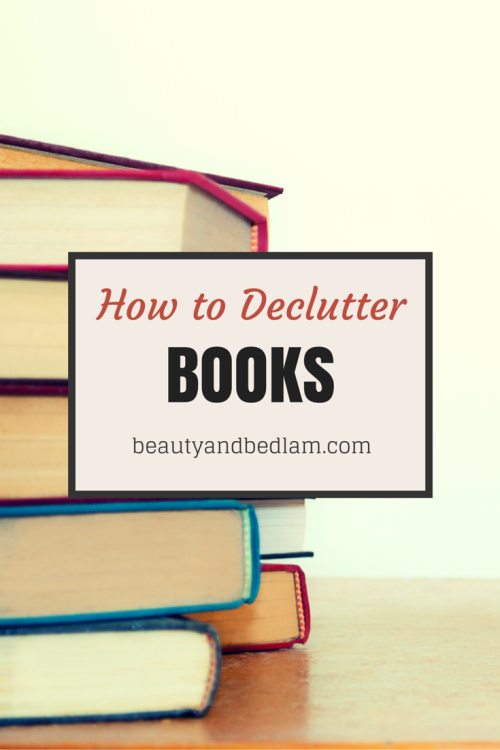 how-to-declutter-books-