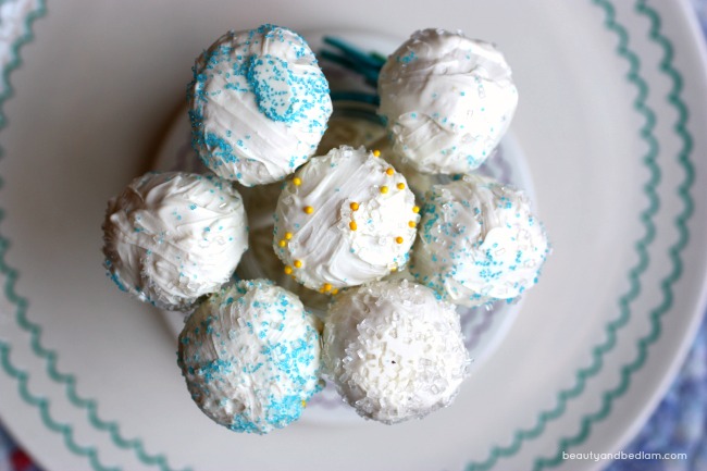 Cake pops in minutes...it's our favorite addition to a party.