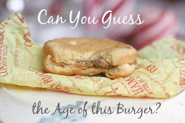 Try and Guess the Age of this Hamburger. It’s Crazy!