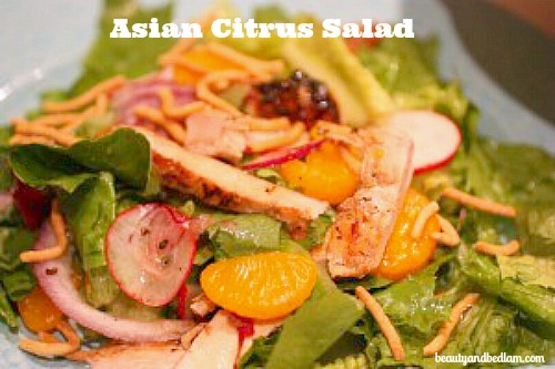 Asian Citrus Salad – Homemade Asian Dressing