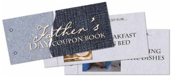 Free Father's Day Coupon Book