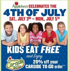 Kids Eat Free at Applebee’s