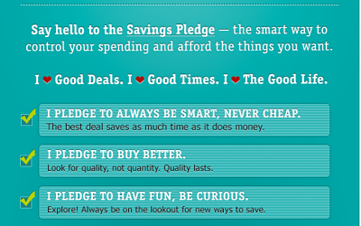 Join Me in the Savings Pledge