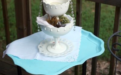 $8 + 60 Minutes = Perfect Yard Sale & DIY Treasures