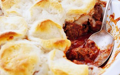Pizza Casserole with Biscuits (Ten Minute Dinners)