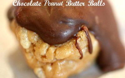 No Bake Chocolate Peanut Butter Balls