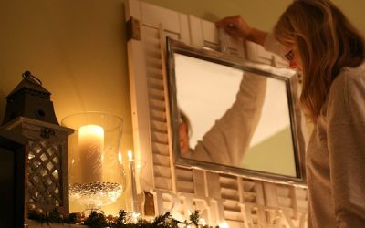 The Bedlam & Reality Behind a Christmas Mantle