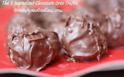 Chocolate Oreo Truffles – Three Ingredient Delight