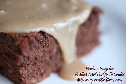 Praline Icing (Perfect with Fudgy Brownies or Apple Cake)