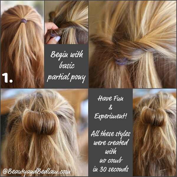 30 Days – 30 Ways Hair Challenge – Inverted Pony Tail Styles