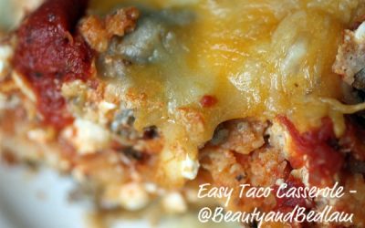 Taco Casserole Recipe (Our Kids’ Favorite Family Casserole)