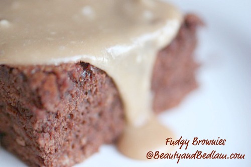 These won Good Housekeeping's award and they are AMAZING!! Fudge Brownies with Praline Icing!