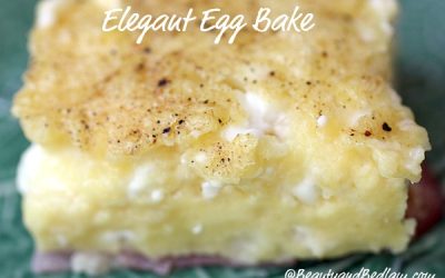 Elegant Egg Bake (Prep Time Only Five Minutes)