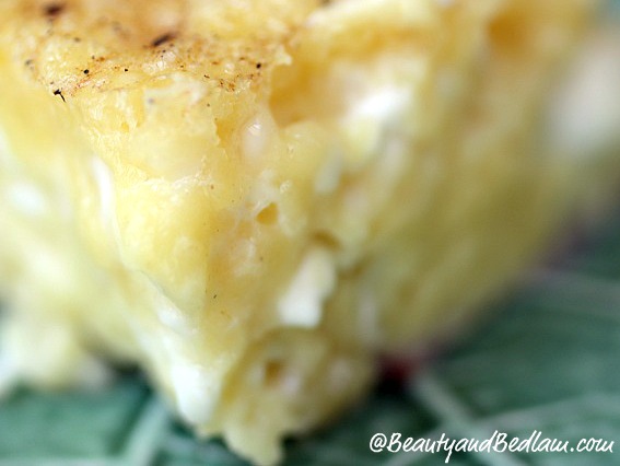 You have to try it to believe it! Creamy, elegant Egg bake and it whips up in five minutes!