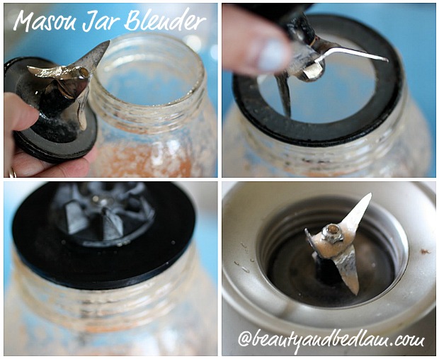 LOVE THIS creative idea. Great for parties! DIY Magic Bullet with Mason Jars