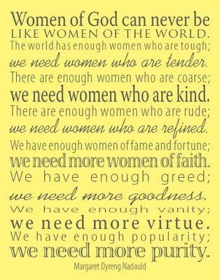 A Sunday Moment: Reminder for Women