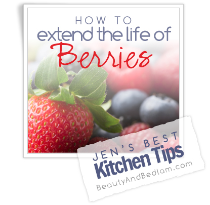 How To Extend the Life of Berries by Weeks