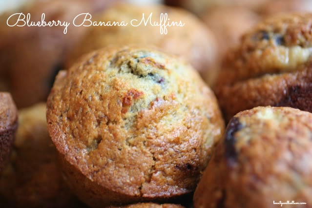 Simple Blueberry Banana Muffin Recipe