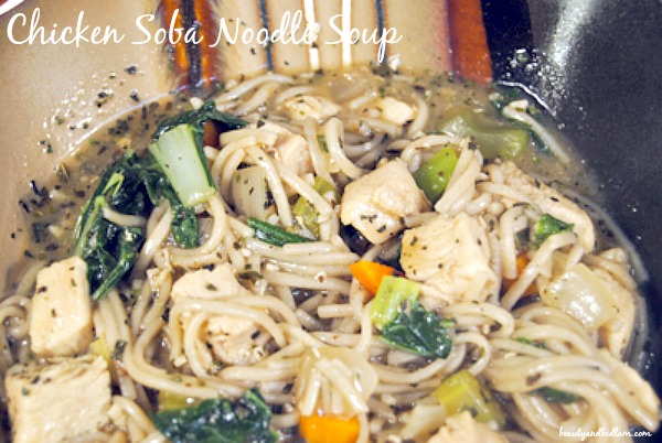 Chicken Soba Noodle Soup