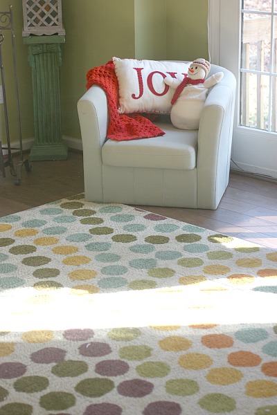 Choosing an area rug