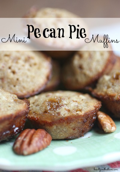 Mini Pecan Pie Muffins - you may never make another muffin!