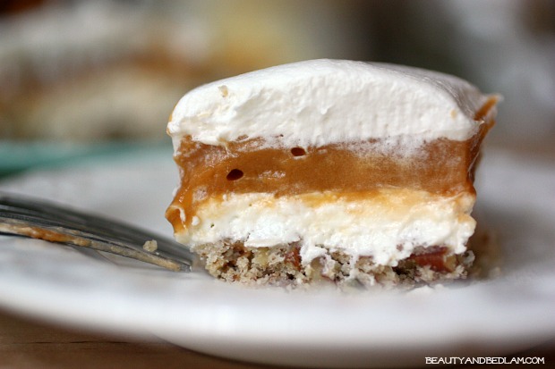Layered wtih so many creamy flavors, this Butterscotch Torte is always a favorite.