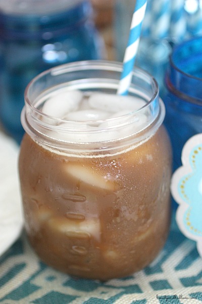 Delicious Iced Coffee and easy party bar