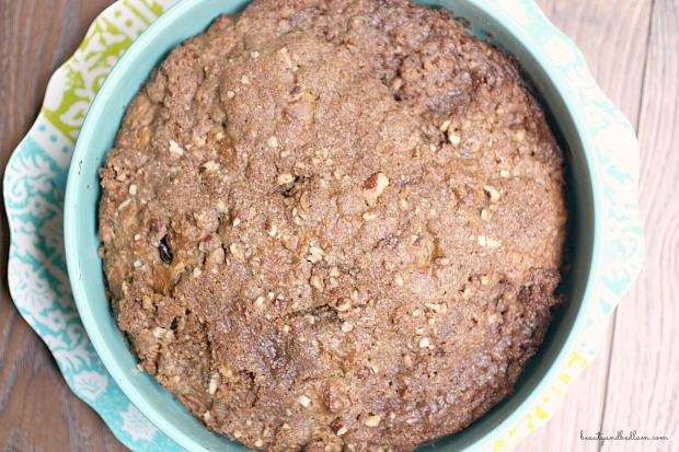 Easy Pumpkin Coffee cake using a quick homemade baking mix. Love making this in bulk.