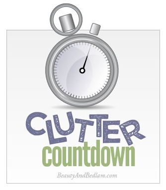 31 Days Clutter Countdown