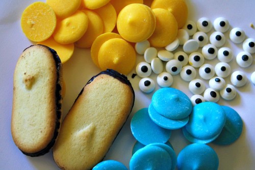 Minion cookie supplies