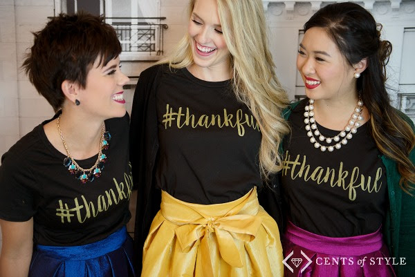 Fashion Friday Find: #Thankful T-shirt